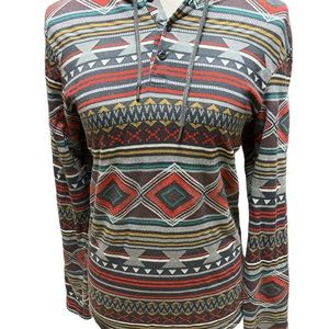 On The Byas Women's Hoodie Pullover Gray Red Size Small